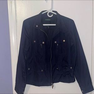 Ralph Lauren navy blue bomber jacket